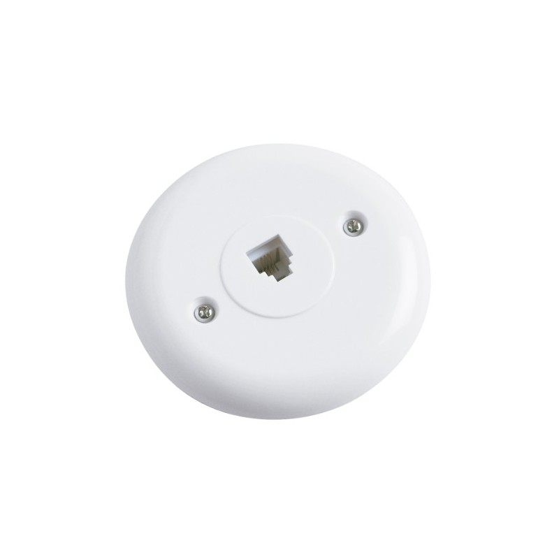 AMIG 8515  
 Base telefónica encastrar 3010  
 Policarbonato  
 Blanco