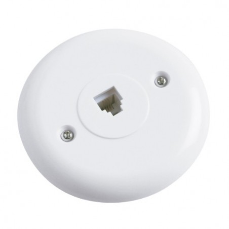 AMIG 8515  
 Base telefónica encastrar 3010  
 Policarbonato  
 Blanco