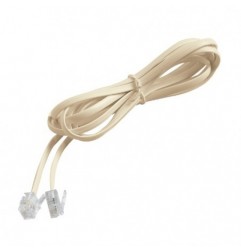 AMIG 8522  
 Prolongador telefonía 3021  
 4 m  
 Polipropileno  
 Blanco marfil