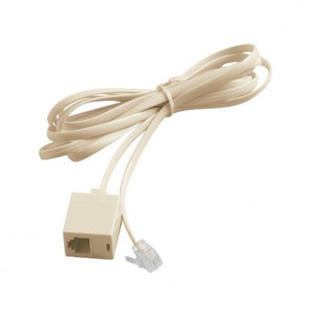 AMIG 8526  
 Prolongador telefonía 3022  
 7 m  
 Polipropileno  
 Blanco marfil