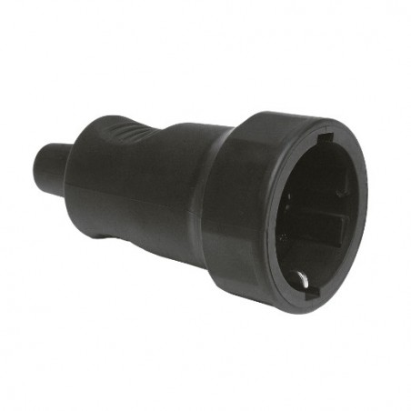 AMIG 8568  
 Base aérea schuko 3243  
 80 x 53 mm  
 Polipropileno  
 Negro