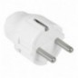 AMIG 8571  
 Clavija schuko 3271  
 70 x 36 mm  
 Polipropileno  
 Blanco