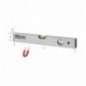 1696B 400 Nivel de burbuja con base magnética de aluminio perfilado anodizado
