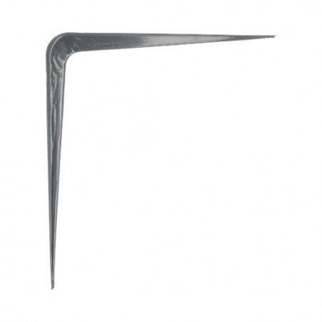 AMIG 861  
 Palomilla 1  
 450 x 400 mm (18'' x 16'')  
 Acero  
 Gris