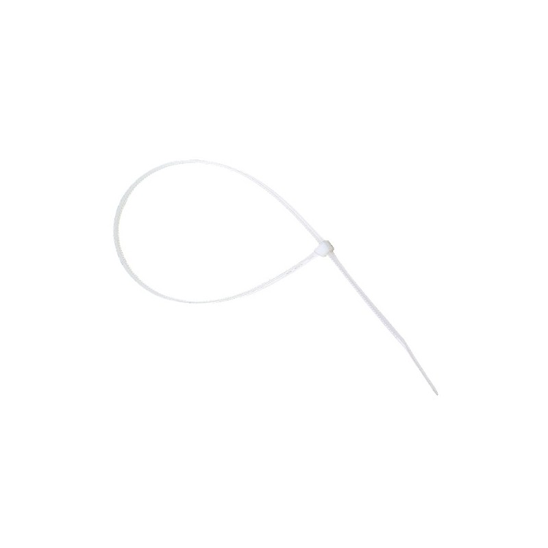 AMIG 8610  
 Brida 3400  
 2,5 x 80 mm  
 Poliamida  
 Blanco
