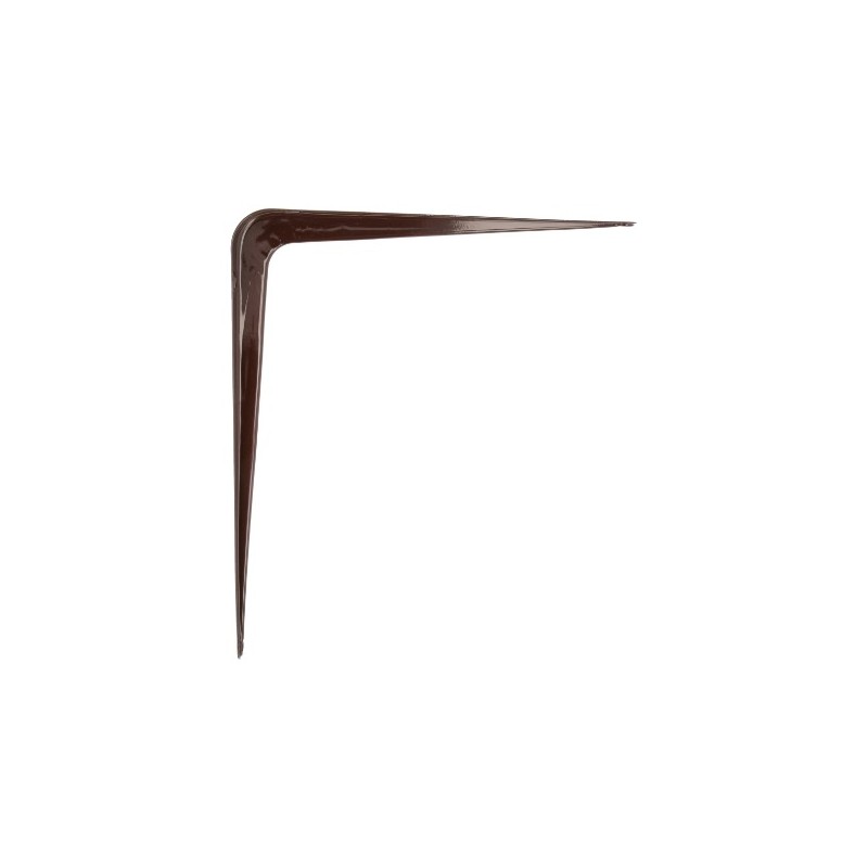 AMIG 865  
 Palomilla 1  
 450 x 400 mm (18'' x 16'')  
 Acero  
 Marrón