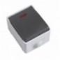 AMIG 8681  
 Pulsador con led estanco IP54 3641  
 90 x 65 x 52 mm  
 Policarbonato  
 Gris