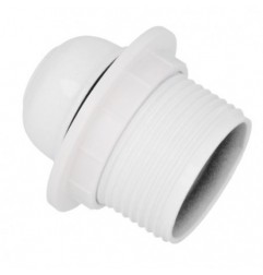 AMIG 8709  
 Portalámparas 3902  
 E-27  
 Policarbonato  
 Blanco
