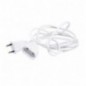 AMIG 8727  
 Prolongador 3980  
 2 m  
 Polipropileno  
 Blanco