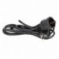AMIG 8742  
 Prolongador 3981  
 5 m  
 Polipropileno  
 Negro