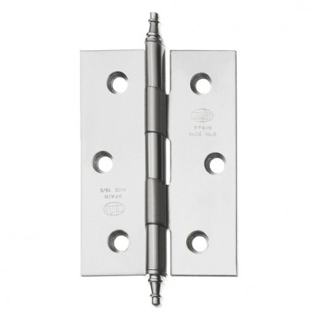 AMIG 8746  
 Bisagra 2003  
 60 x 40 x 1,5 mm  
 Acero inoxidable 18/8  
 Mate