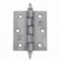 AMIG 8761  
 Bisagra 2008  
 100 x 70 x 2,5 mm  
 Acero inoxidable 18/8  
 Mate