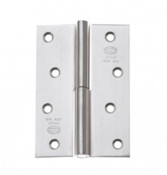 AMIG 8769  
 Bisagra 2077  
 90 x 60 x 2,5 mm  
 Acero inoxidable 18/8  
 Mate - Izquierda