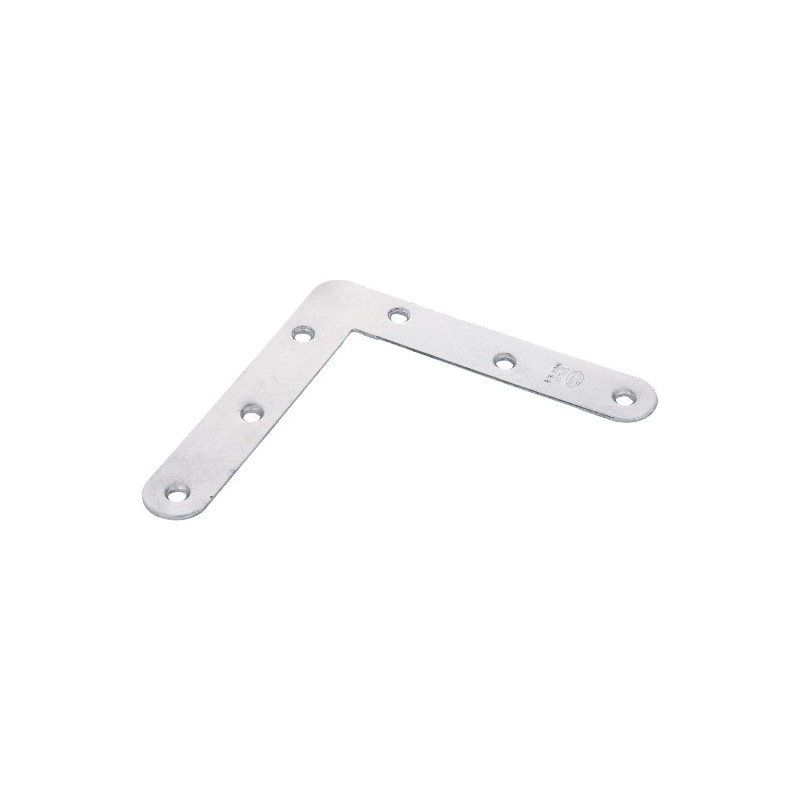 AMIG 8788  
 Escuadra plana 2  
 100 x 17 x 1,2 mm  
 Acero inoxidable  
 Brillo