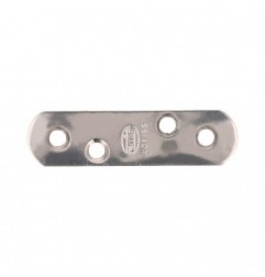 AMIG 8791  
 Placa 2  
 57 x 16 x 1,5 mm  
 Acero inoxidable  
 Brillo