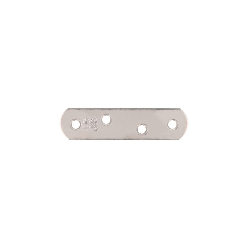 AMIG 8792  
 Placa 2  
 77 x 19 x 2 mm  
 Acero inoxidable  
 Brillo