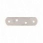 AMIG 8792  
 Placa 2  
 77 x 19 x 2 mm  
 Acero inoxidable  
 Brillo