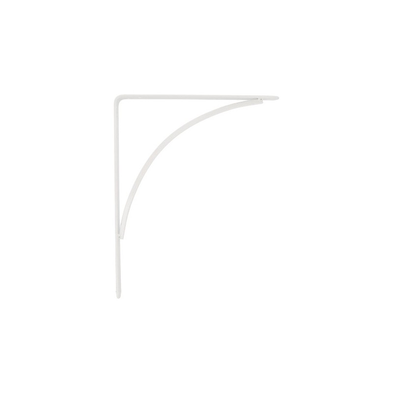 AMIG 8826  
 Palomilla 10  
 200 x 150 mm  
 Acero  
 Blanco