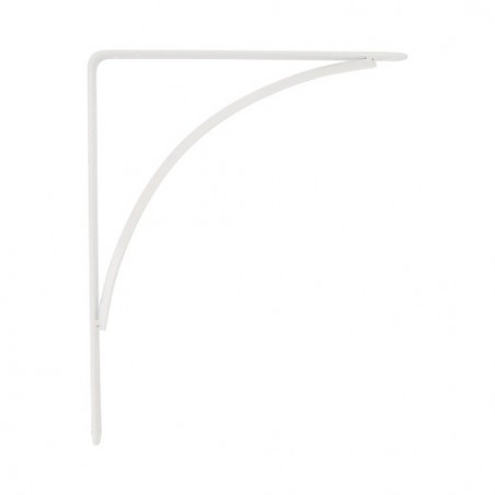 AMIG 8826  
 Palomilla 10  
 200 x 150 mm  
 Acero  
 Blanco