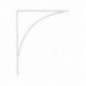 AMIG 8826  
 Palomilla 10  
 200 x 150 mm  
 Acero  
 Blanco