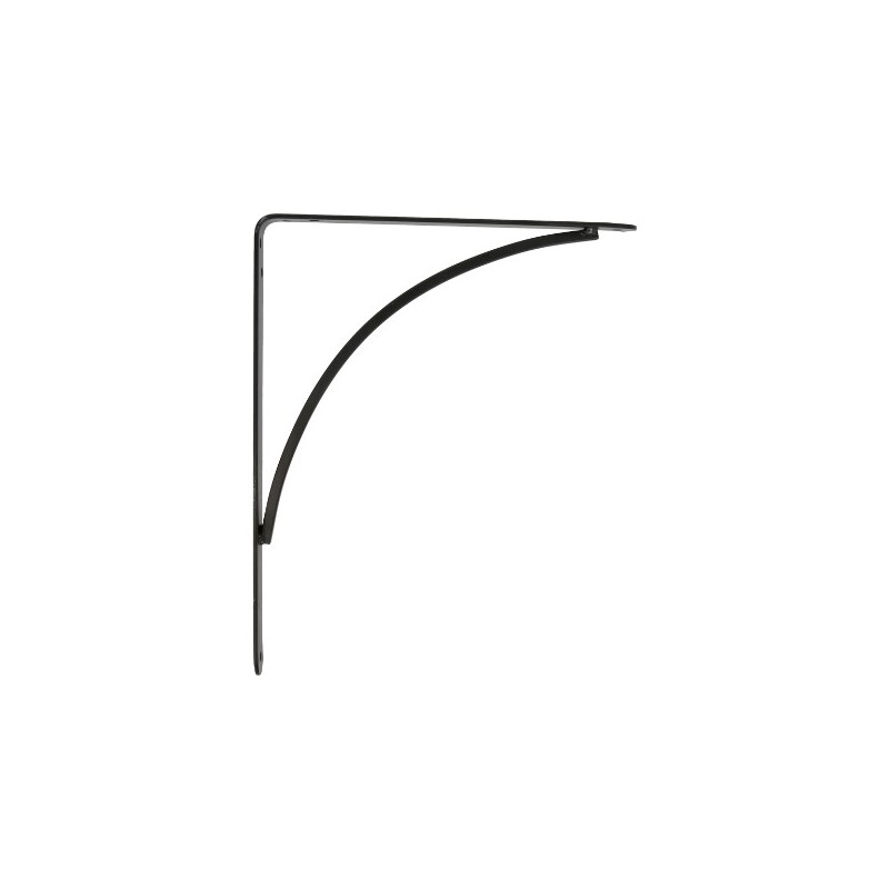 AMIG 8829  
 Palomilla 10  
 200 x 150 mm  
 Acero  
 Negro