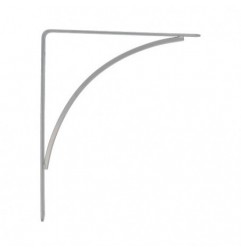 AMIG 8832  
 Palomilla 10  
 200 x 150 mm  
 Acero  
 Gris metalizado