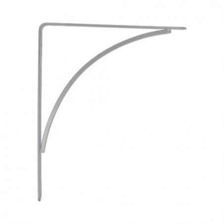 AMIG 8832  
 Palomilla 10  
 200 x 150 mm  
 Acero  
 Gris metalizado