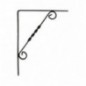 AMIG 8838  
 Palomilla 11  
 200 x 150 mm  
 Acero  
 Negro