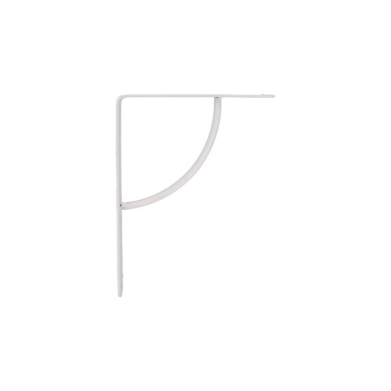 AMIG 8845  
 Palomilla 12  
 250 x 200 mm  
 Acero  
 Blanco
