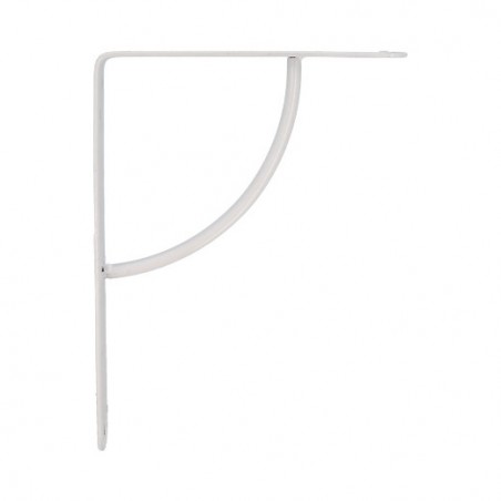 AMIG 8845  
 Palomilla 12  
 250 x 200 mm  
 Acero  
 Blanco
