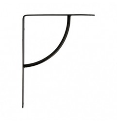 AMIG 8846  
 Palomilla 12  
 150 x 125 mm  
 Acero  
 Negro