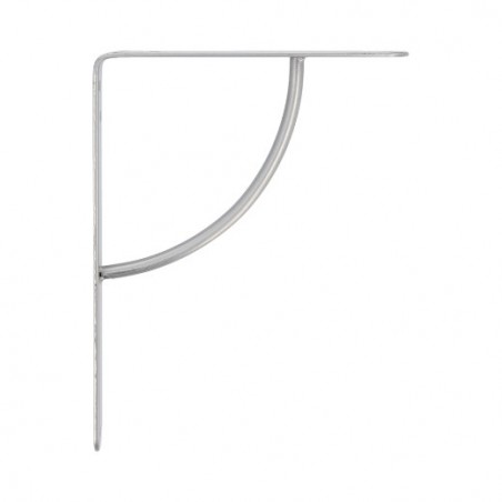 AMIG 8851  
 Palomilla 12  
 250 x 200 mm  
 Acero  
 Gris metalizado