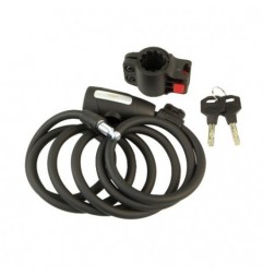 AMIG 8856  
 Candado 510  
 1800 x 10 mm  
 Acero  
 Negro
