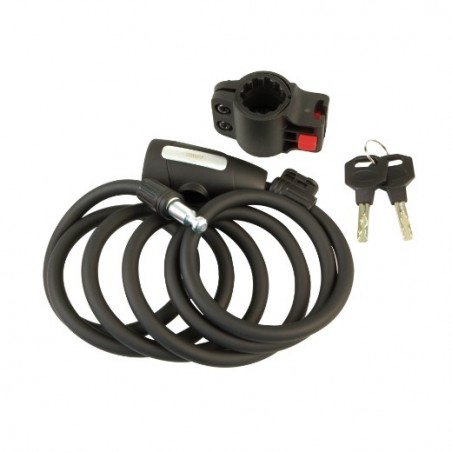 AMIG 8856  
 Candado 510  
 1800 x 10 mm  
 Acero  
 Negro