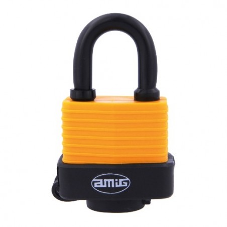 AMIG 8866  
 Candado 51  
 50 mm  
 Acero  
 Amarillo