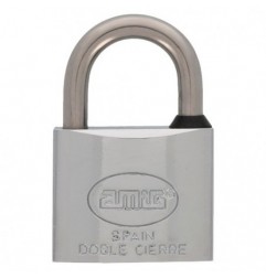 AMIG 8867  
 Candado 60  
 30 mm  
 Latón  
 Cromado