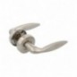AMIG 8877  
 Manilla con roseta 35R  
 Ø53 mm  
 Acero inoxidable 18/8  
 Mate