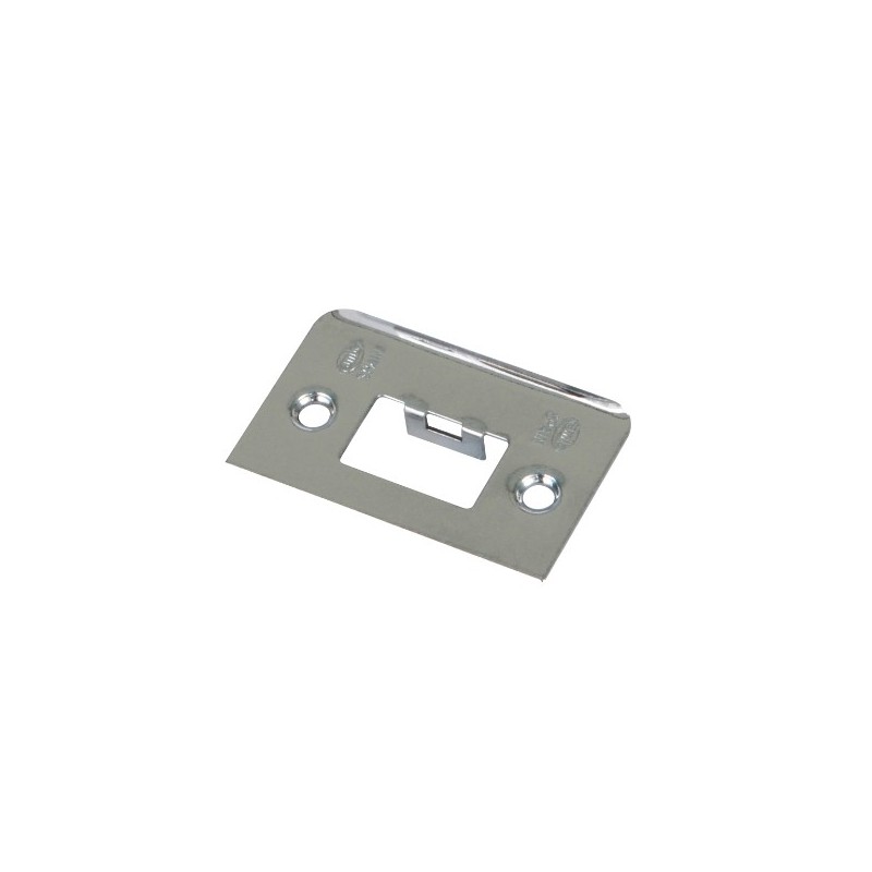 AMIG 8955  
 Soporte picaporte 6  
 60 x 38 mm  
 Acero  
 Niquelado