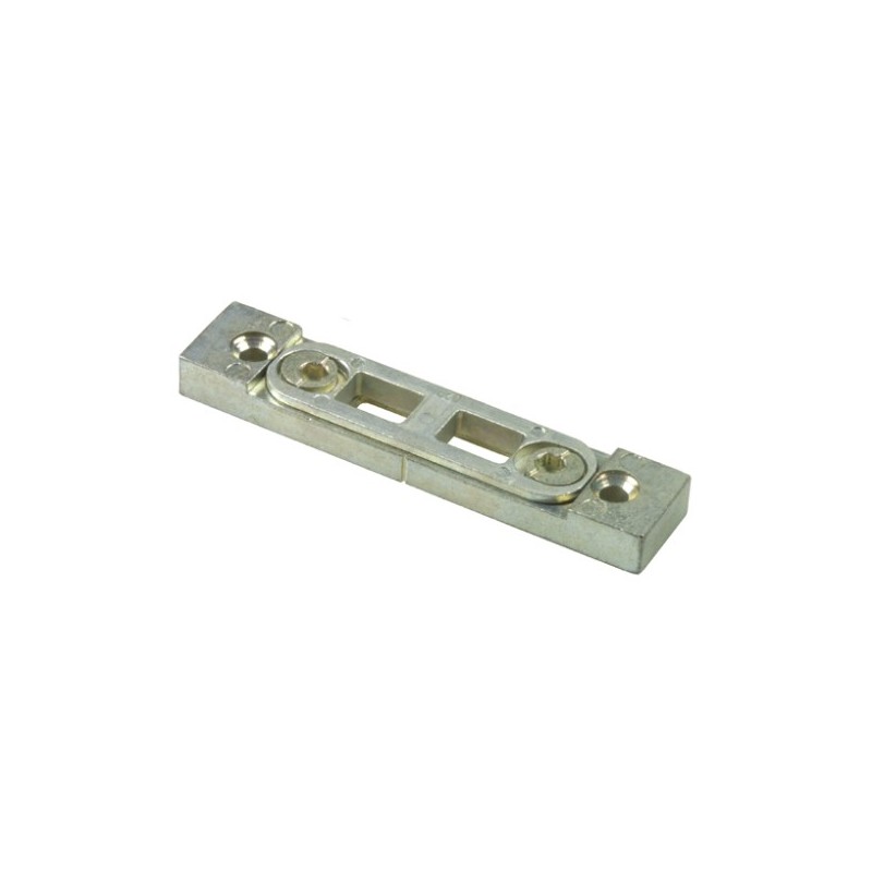 AMIG 8987  
 Soporte 1557  
 82 x 17 x 9 mm  
 Zamak  
 Zincado mate