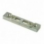 AMIG 8987  
 Soporte 1557  
 82 x 17 x 9 mm  
 Zamak  
 Zincado mate