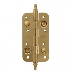AMIG 9054  
 Bisagra seguridad 566E  
 150 x 82 x 3 mm  
 Acero  
 Latonado barnizado