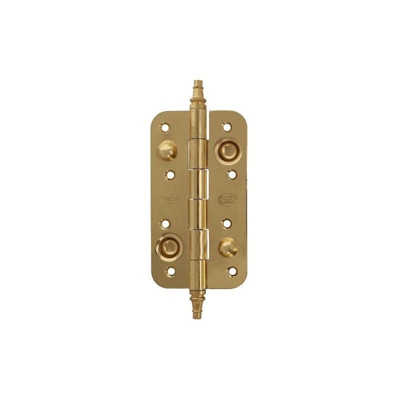 AMIG 9054  
 Bisagra seguridad 566E  
 150 x 82 x 3 mm  
 Acero  
 Latonado barnizado