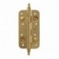 AMIG 9054  
 Bisagra seguridad 566E  
 150 x 82 x 3 mm  
 Acero  
 Latonado barnizado