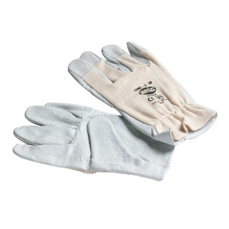 AMIG 9083  
 Guantes mixtos flor piel y algodón 15207  
 8  
 Flor piel vacuno  
 Blanco