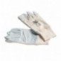 AMIG 9086  
 Guantes mixtos flor piel y algodón 15208  
 8  
 Flor piel vacuno  
 Blanco