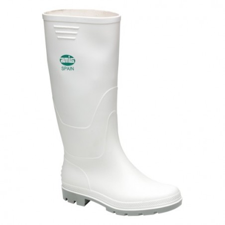 AMIG 9398  
 Bota 16410  
 36  
 PVC + nitrilo  
 Blanco