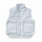 AMIG 9549  
 Chaleco 17300  
 XXL  
 Algodón-poliester  
 Blanco