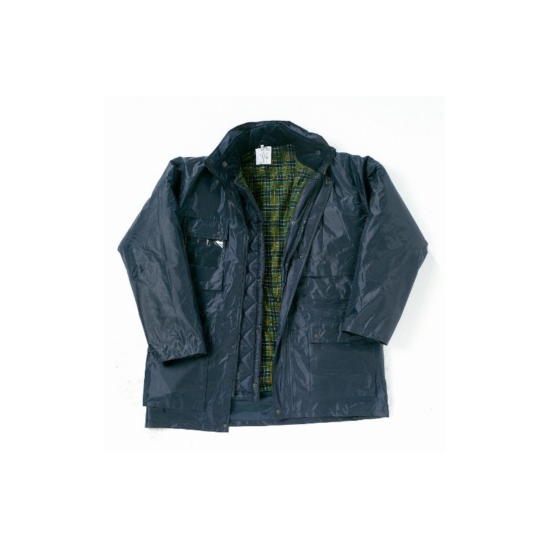 AMIG 9587  
 Parka 17402  
 XXL  
 Poliester-PVC  
 Azul