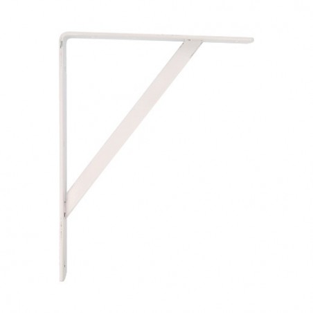 AMIG 9805  
 Palomilla reforzada 9  
 250 x 200 mm  
 Acero  
 Blanco