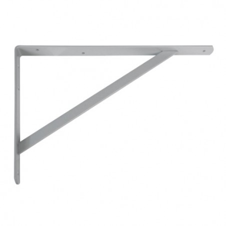 AMIG 9806  
 Palomilla reforzada 9  
 250 x 200 mm  
 Acero  
 Gris metalizado